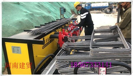 海陽數控鋼筋彎曲中心雙動力機頭